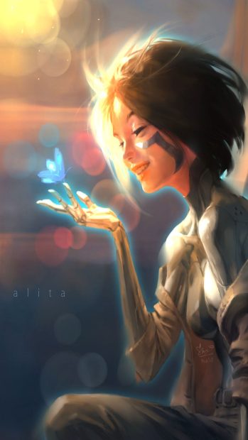 Art Alita Wallpaper HD.