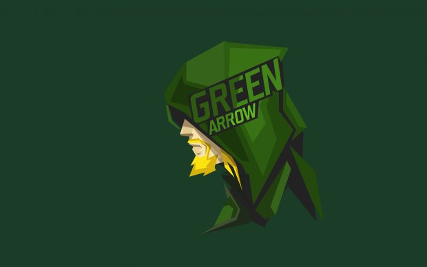 Art Green Arrow Wallpaper HD.