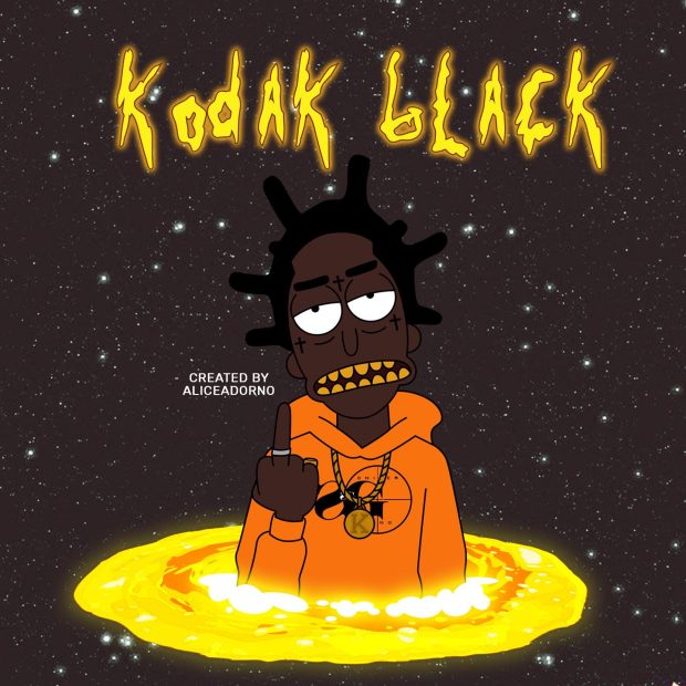 Art Kodak Black Wallpaper HD.