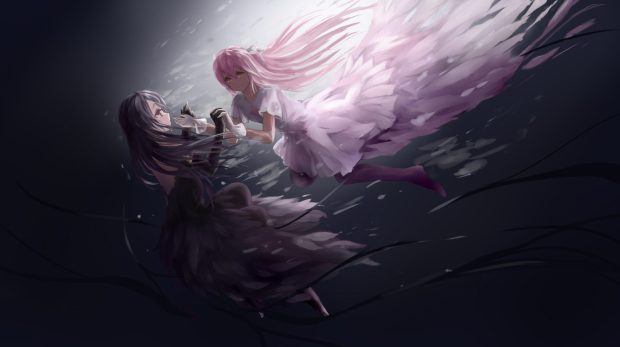 Art Madoka Magica Wallpaper HD.