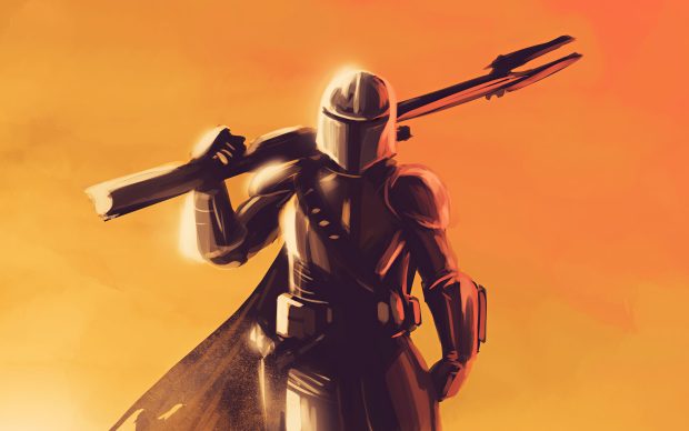 Art Mandalorian Background.