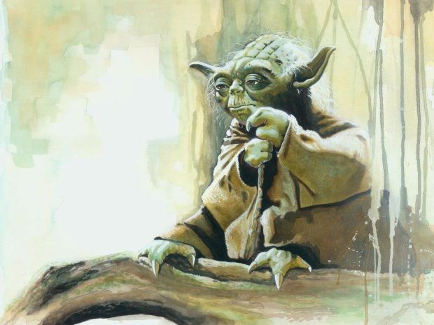 Art Yoda Wallpaper HD.