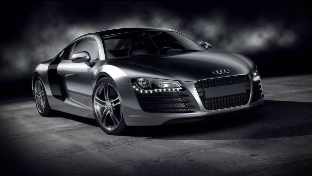 Audi R8 Wide Screen Wallpaper.