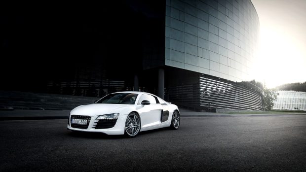 Audi R8 Wide Screen Wallpaper HD.