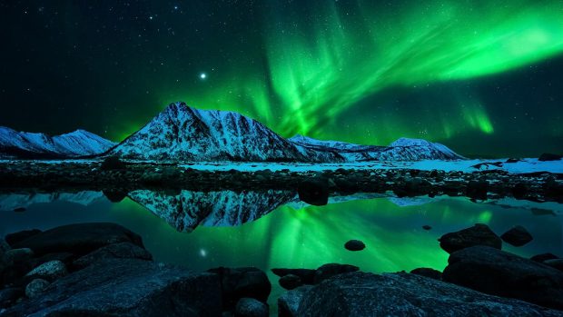 Aurora Borealis Wallpaper HD.