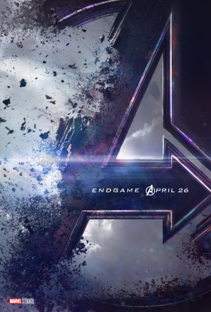 Avenger Logo Endgame Wallpaper HD.
