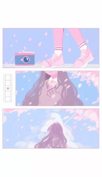 Awesome Aesthetic Anime Background.