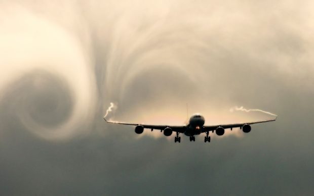 Awesome Airplane Background.