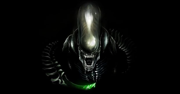 Awesome Alien Background.