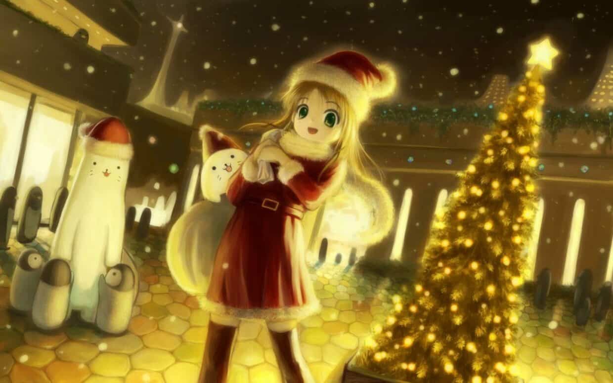 Anime Christmas Wallpapers HD - PixelsTalk