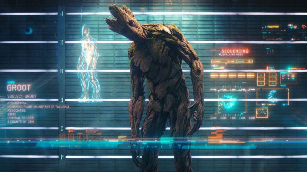 Awesome Baby Groot Background.
