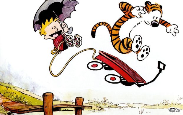 Awesome Calvin And Hobbes Background.