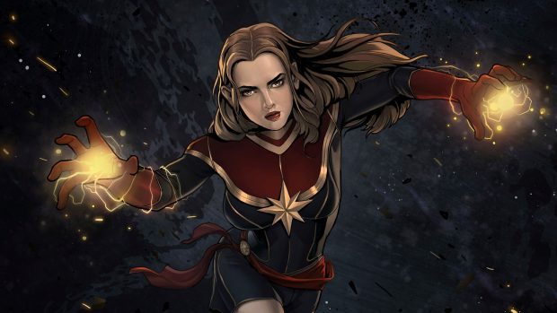 Awesome Captain Marvel Wallpaper HD.