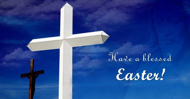 Awesome Christian Easter Background.
