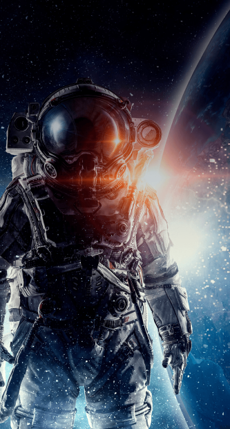 Awesome Cool Astronaut Wallpaper HD.