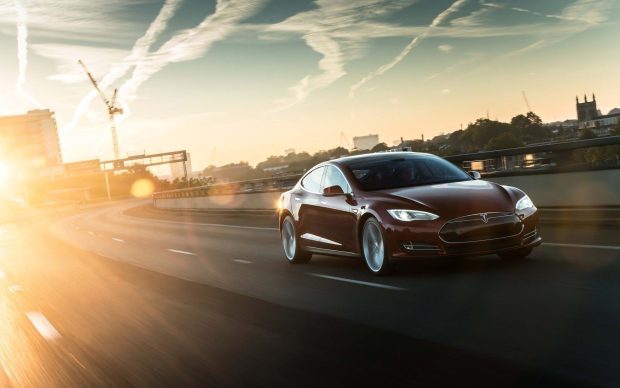 Awesome Cool Tesla Background.