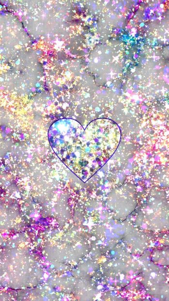 Awesome Cute Glitter Wallpaper.