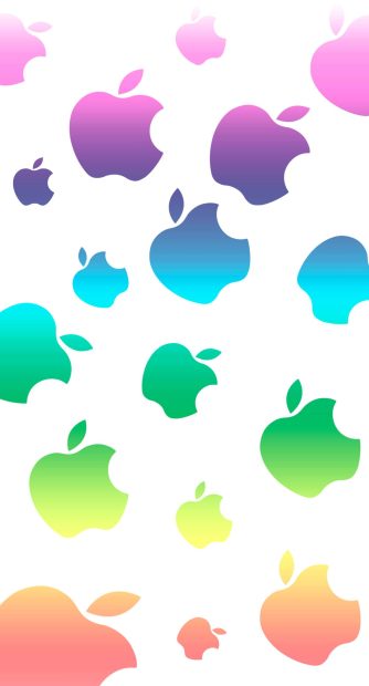 Awesome Cute Iphone Backgrounds Apple Logo.