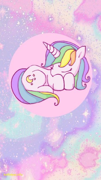 Awesome Cute Unicorn Wallpaper.