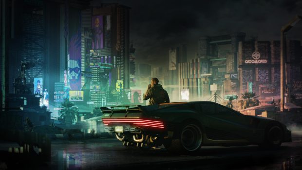 Awesome Cyberpunk 2077 Background.