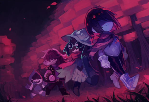 Awesome Deltarune Background.