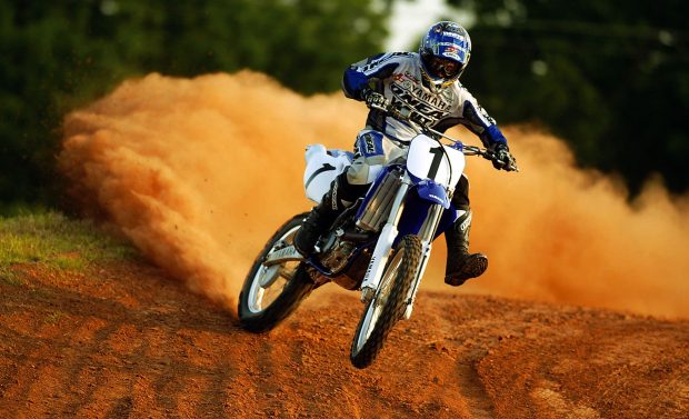 Awesome Dirt Bike Background.