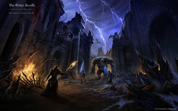 Awesome Elder Scrolls Background.