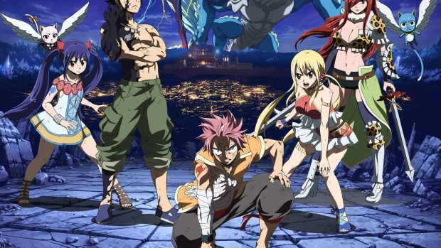 Awesome Fairy Tail Background.