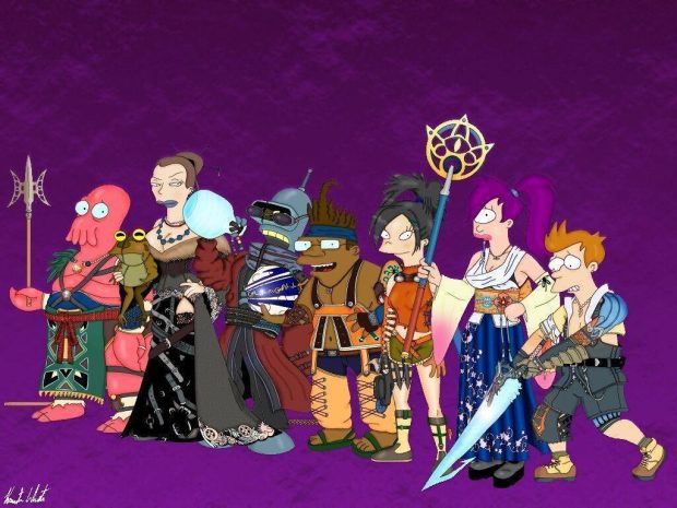Awesome Futurama Background.