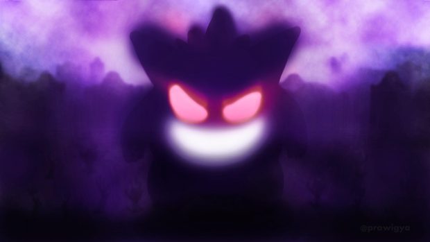 Awesome Gengar Wallpaper HD.