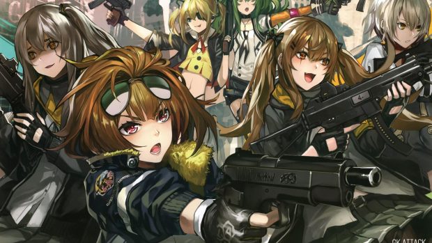 Awesome Girls Frontline Background.