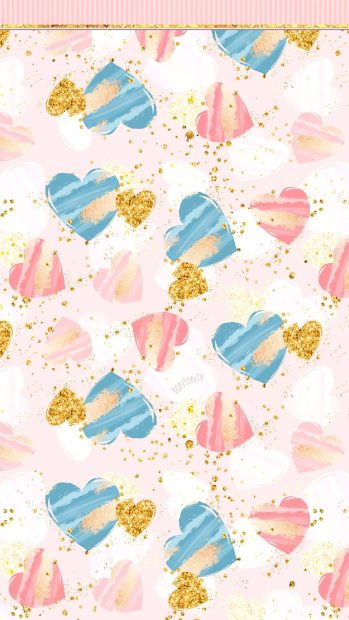 Awesome Girly Rose Gold Cute Background.
