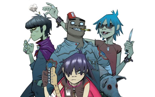 Awesome Gorillaz Background.