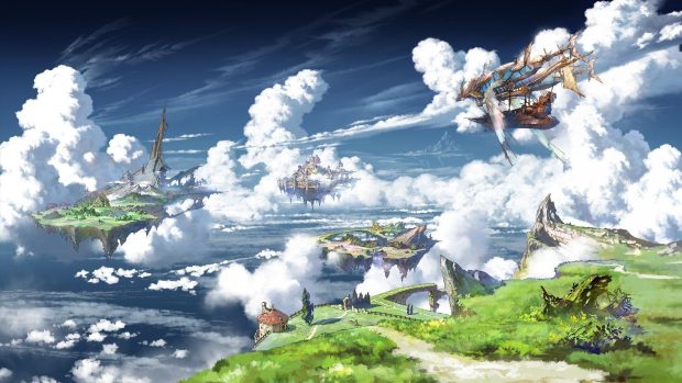 Awesome Grandblue Fantasy Background.