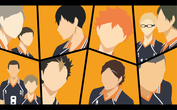 Awesome Haikyuu Background.