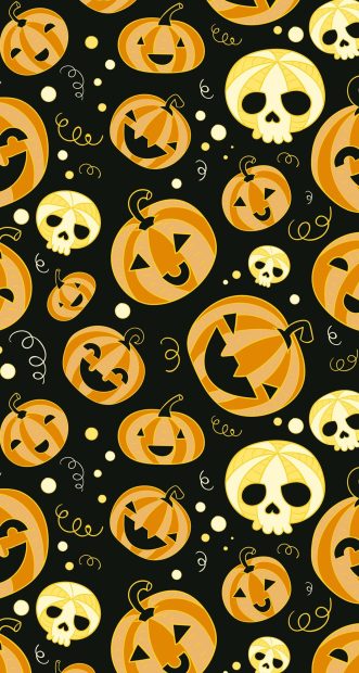 Awesome Halloween Aesthetic Background.