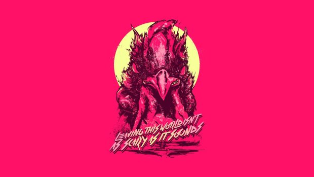 Awesome Hotline Miami Background.