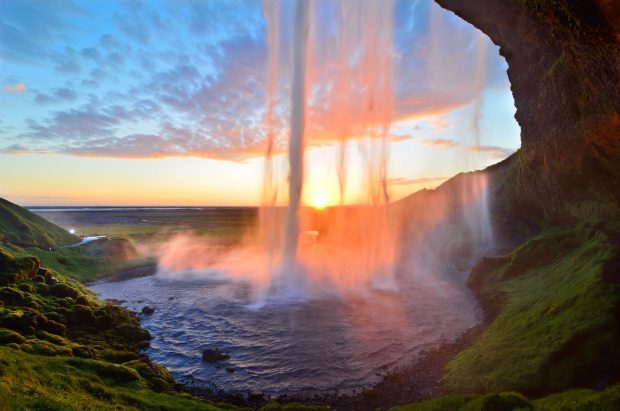 Awesome Iceland Background.