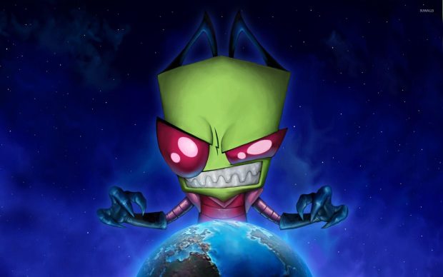 Awesome Invader Zim Background.