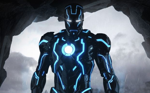 Awesome Iron Man Wallpaper 4K Wallpaper HD Black.