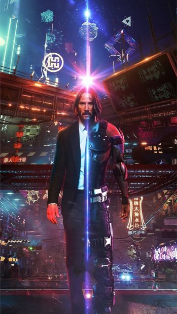 Awesome John Wick Background.