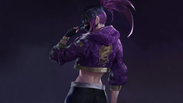 Awesome KDA Background.