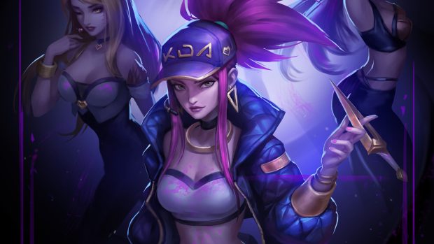 Awesome KDA Wallpaper HD.