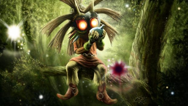 Awesome Majoras Mask Background.