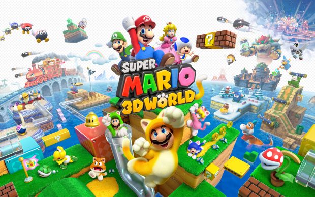 Awesome Mario Background.