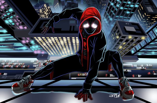 Awesome Miles Morales Wallpaper HD.