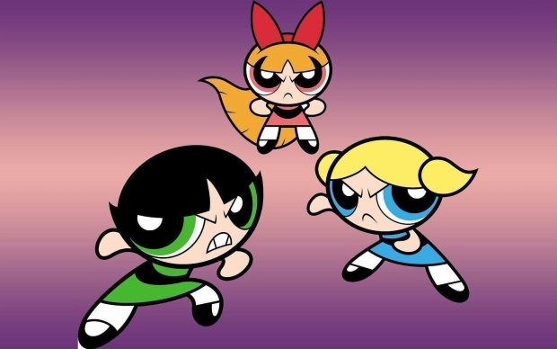 Awesome Powerpuff Girls Background.