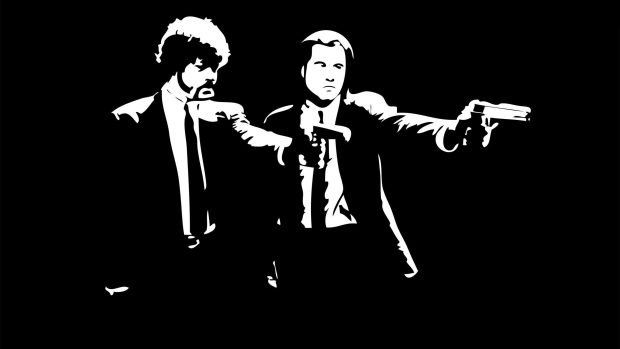 Awesome Pulp Fiction Background.