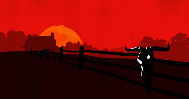 Awesome RDR2 Background.