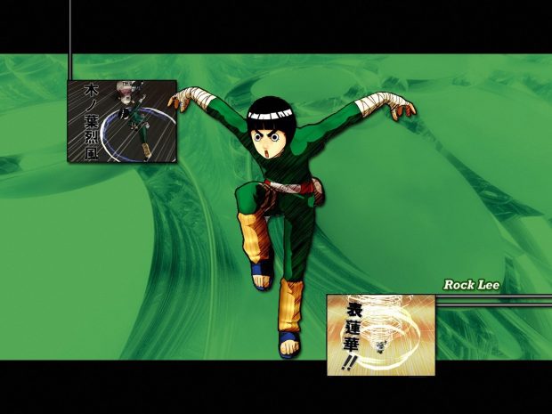 Awesome Rock Lee Background.